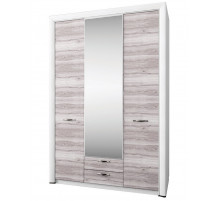 Трехстворчатый шкаф для одежды с зеркалом Оливия 3D2S Z