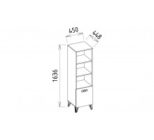 Шкаф-стеллаж Менти (Menty) MENTY-32
