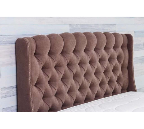 Двуспальная кровать Мечта MUR-IK-MECHTA с мягкой спинкой