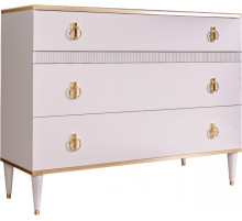 Комод для белья с планкой Rimini Solo РМКМ-3 (s) (слоновая кость)